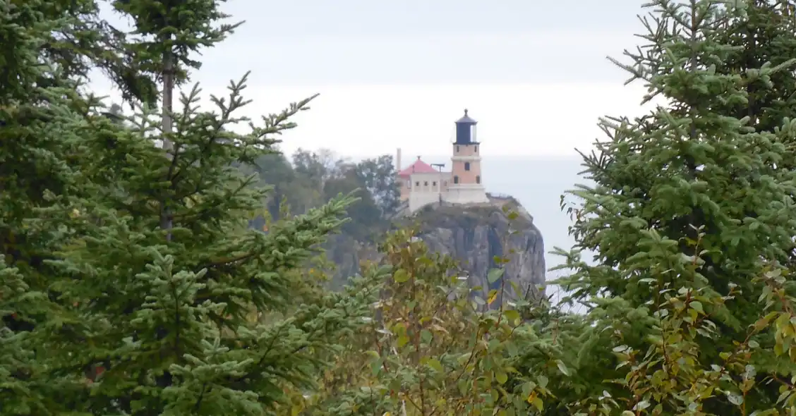 Split Rock Lighthouse overlooking Lake Superior