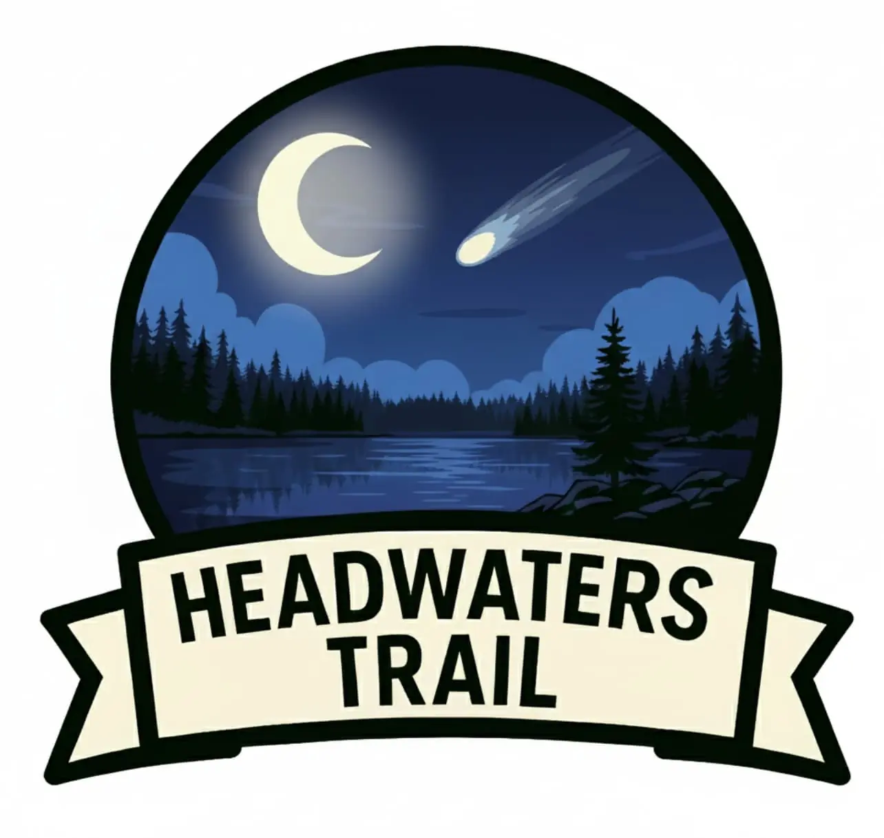 Headwaters Trail badge
