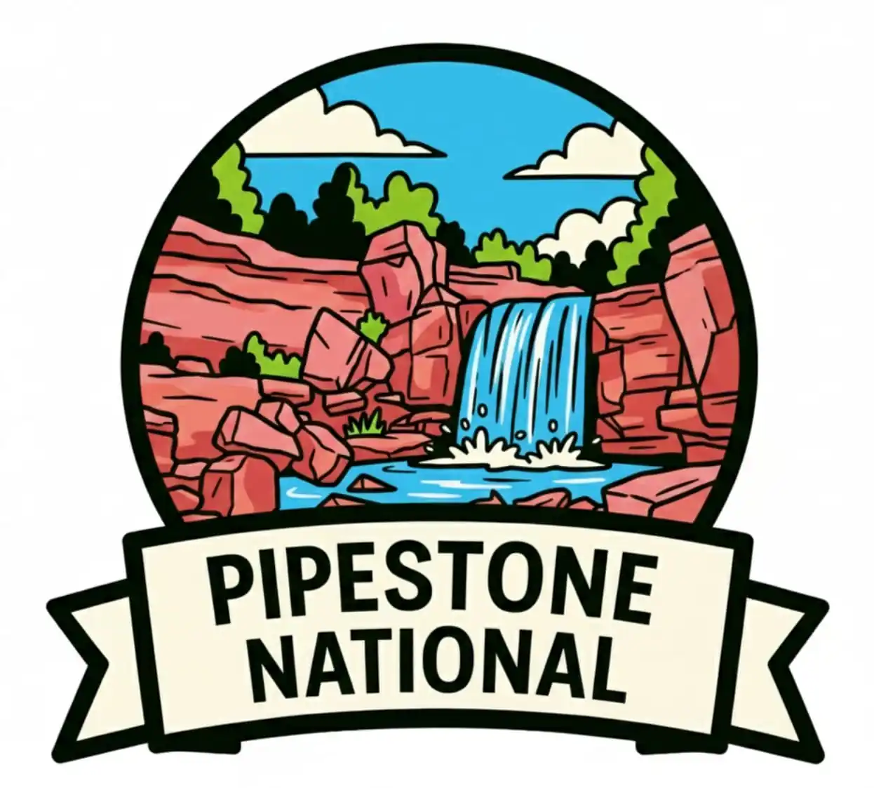 Placeholder badge for Pipestone National Monument
