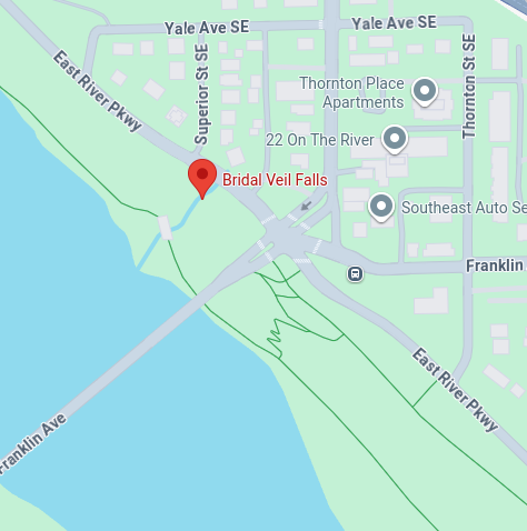 Trailhead map preview for Mississippi National River and Recreation Area