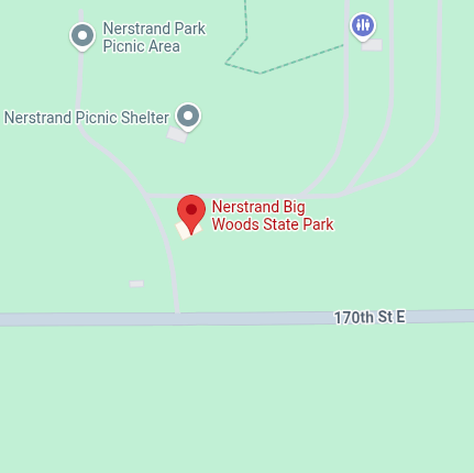 Trailhead map preview for Hidden Falls Trail