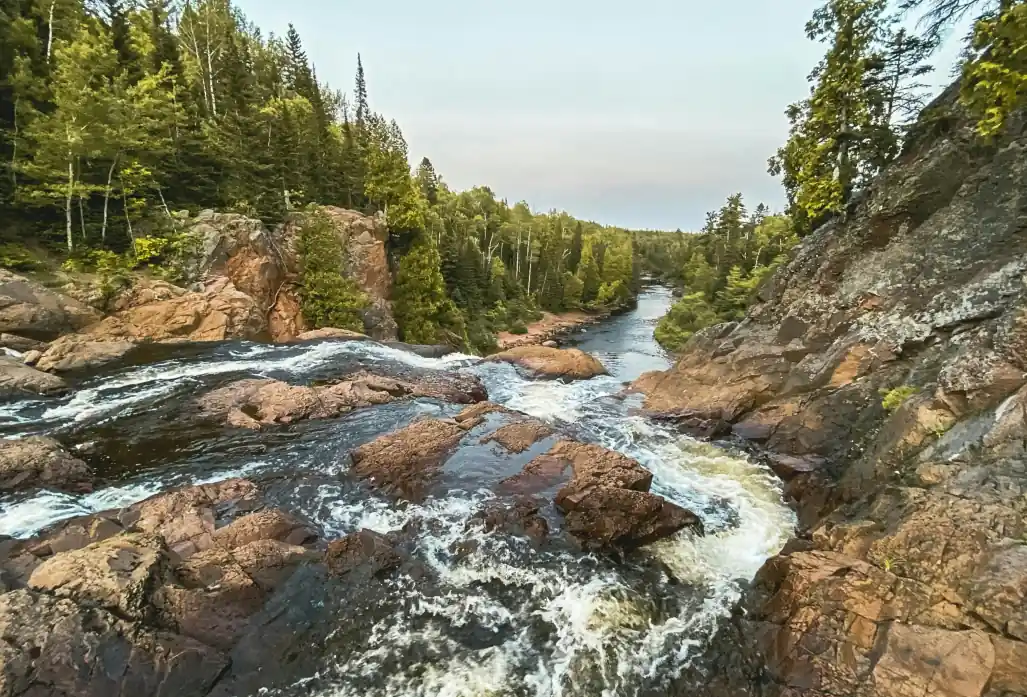 High Falls Trail at Tettegouche State Park